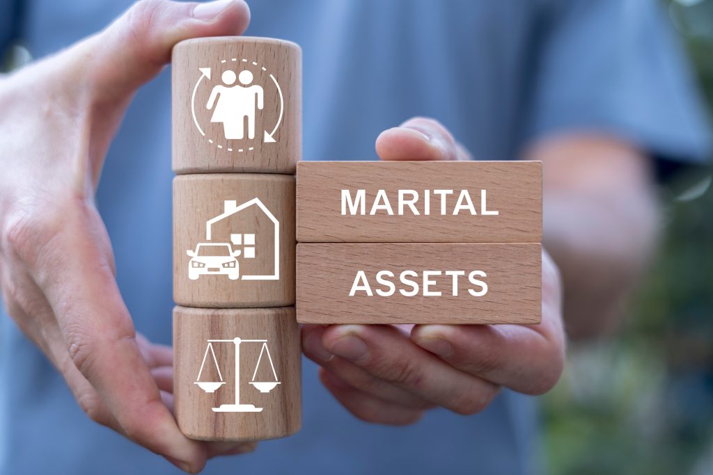 Marital assets display